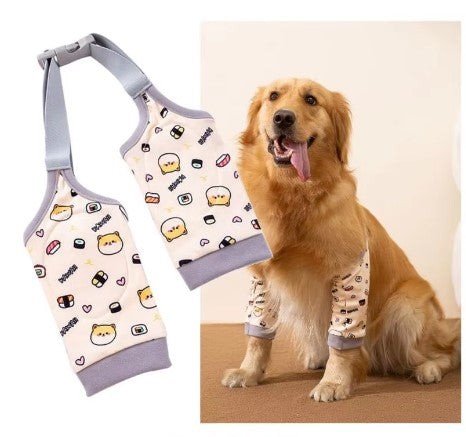 Dog Knee & Elbow Protector Pads – Adjustable Joint Support Wrap
