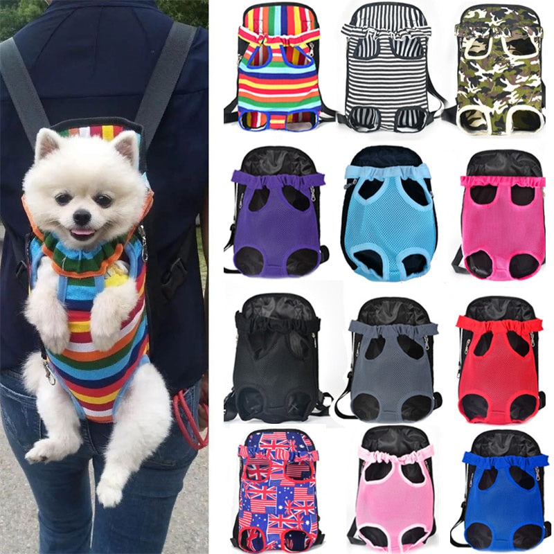 Breathable Pet Travel Backpack – Ventilated Carrier for Cats & Small Dogs