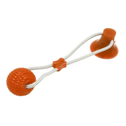 Suction Cup Dog Toy – Interactive Tug & Chew Ball