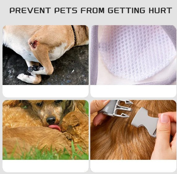 Dog Knee & Elbow Protector Pads – Adjustable Joint Support Wrap