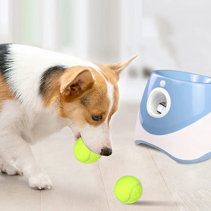 Automatic Dog Ball Launcher – Rechargeable Fetch Machine with 3 Balls